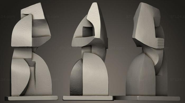Статуэтки и статуи разные (STKR_0056) 3D модель для ЧПУ станка